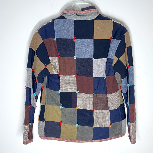 Men's Patchwork Jacket - Picture 6 of 10